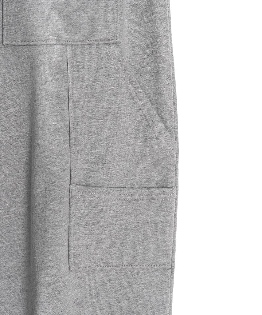 EXCONTAINER Wide String Carpenter Sweatpants (Melange Grey)