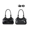 Daily Using Bolsos Mujer Transparent Y2K Ulzzang Ita Bag Chain Crossbady Shoulder Bags Patchwork Star Bolsa Belt Buckle Bolsas
