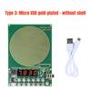 RDA5807M FM Radio DIY Kit 87-108MHz TDA2822 Amplifier Dual Power Micro USB Type C 3V 5V Soldering Practice Electronic Module