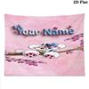 Diddl Custom Name Wall Tapestry Aesthetic Wall Hanging Printed Fabric Blanket Decorative Tapestries for Bedroom Living Room Home Decor