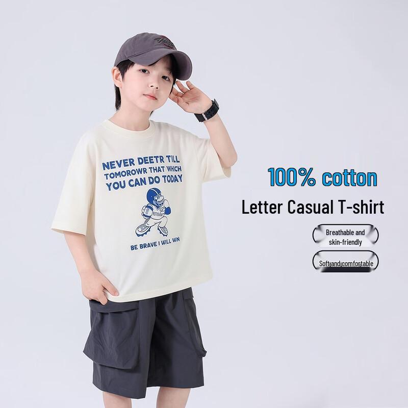 YouYou Fairy Tale Boys  Short Sleeve T-Shirt 140