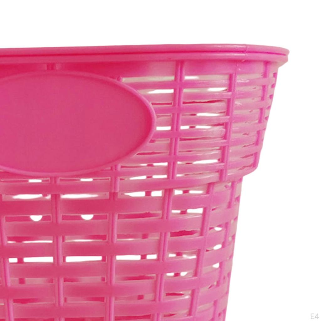 Children's Bicycle Basket Carrier Bags Bike Bag Tricycle for Carrying