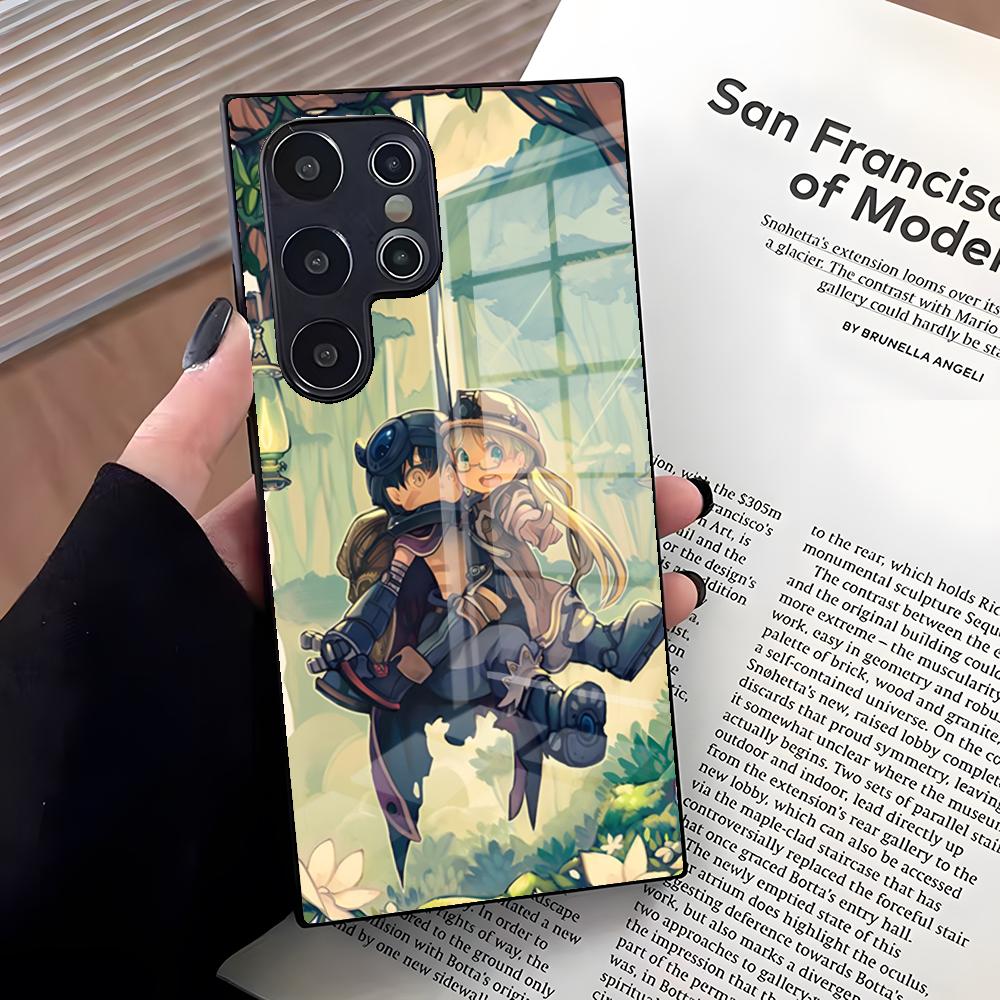 

Made In Abyss Phone Case For Samsung S26 Ultra S25 Edge Ultra S23 S22 S21 S20 Ultra Plus S24 Fe A25 Glass Cover Samsung S25Edge