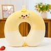 Cartoon Animal Ushaped Memory Foam Neck Pillow For Office Nap Travel Cute Plush Cushion