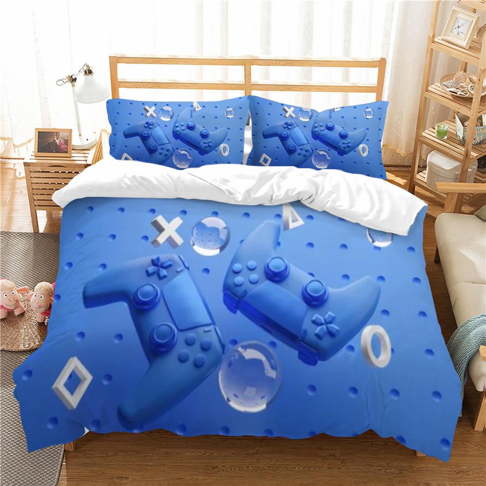 

Пододеяльник на кровать, геймпад, дизайнерские комплекты постельного белья, детский комплект постельного белья, наволочка, домашний декор, пододеяльники EU Single 135x200cm