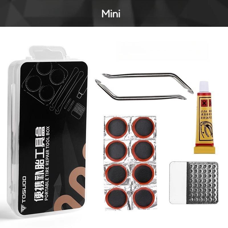 Bicycle Repair Tool Kit, Tire Repair Pump and Wrench Set, Mountain Bike Tool Set