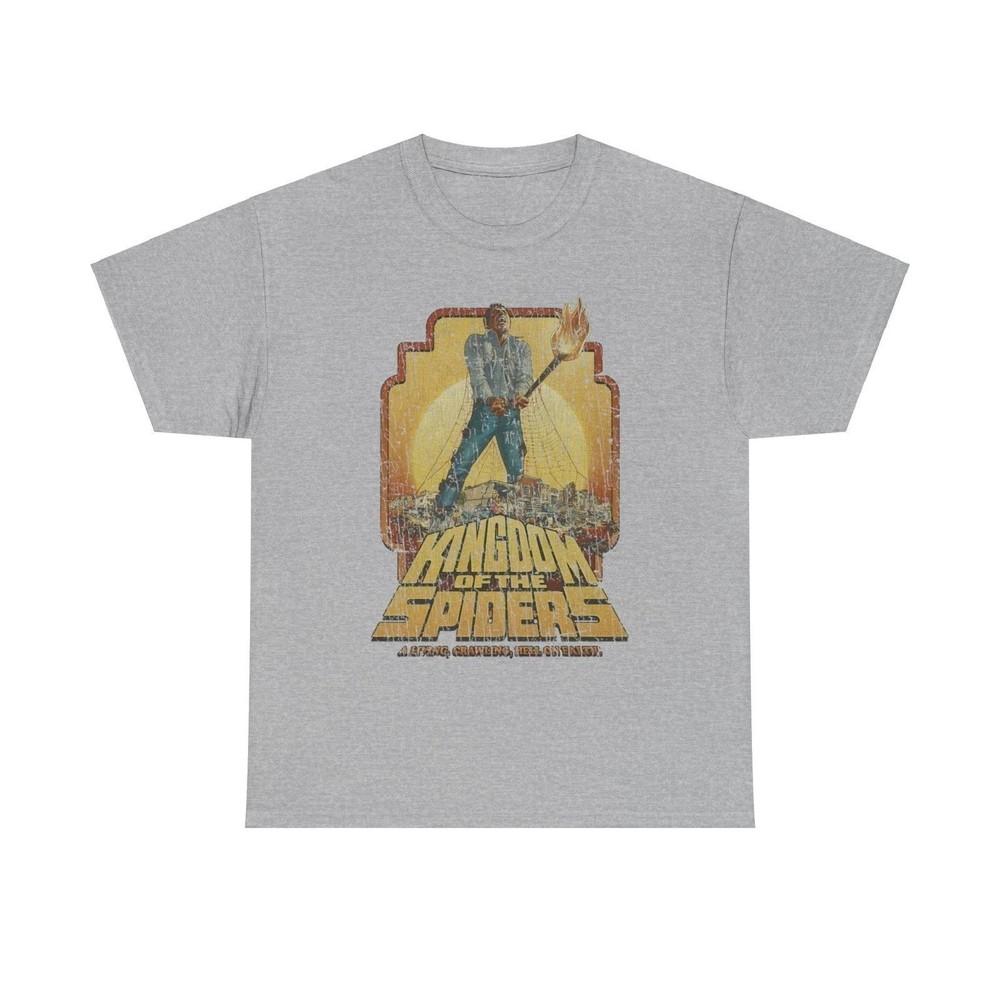 

Kingdom of the Spiders 1977 William Shatner Movie T-shirt 4XL