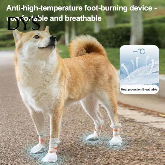 Atmungsaktive Welpenstiefel für den täglichen Gebrauch, Einweg-Hundeschuhe, Wasserdichte Haustier-Pfotenabdeckungen, Leichtgewichtige Schutzschuhe aus Vliesstoff, Reise-Schutz für kleine Hunde