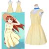 Langley Evangelion Asuka Soryu Cosplay Costume Set Halloween Party Dress Yellow