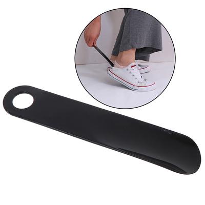 1X přenosný odolný lůžko na boty Profesionální plastový černý 18,5 cm lůžko na boty