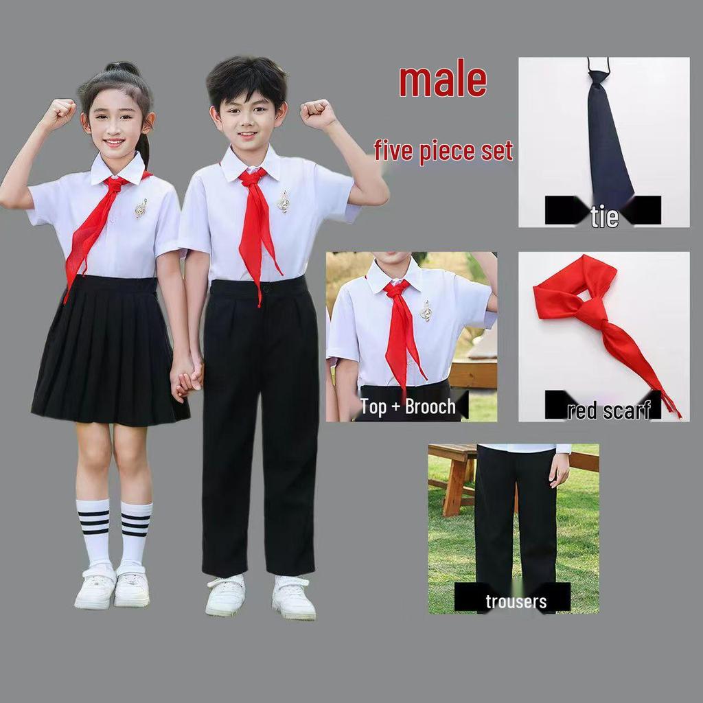 Primary School Performance Uniform for Choir, Poetry Recitation, Flag Ceremonies, and Sports Event Opening