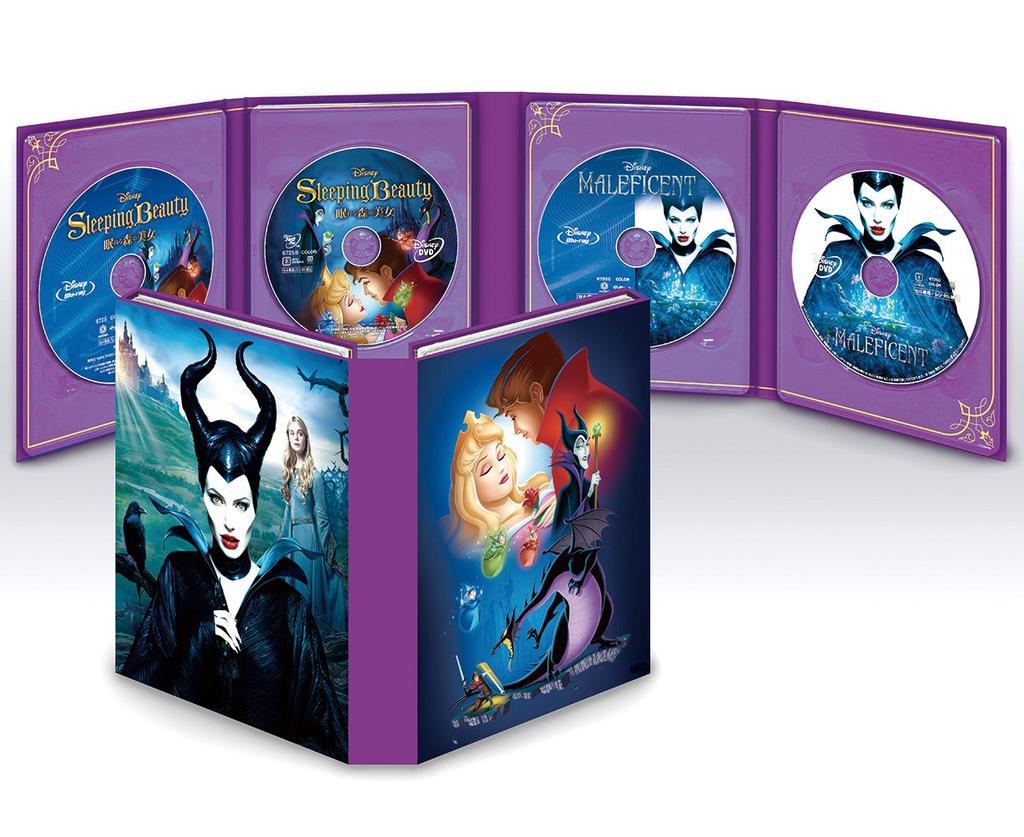 Sleeping Beauty Maleficent MovieNEX Collection DVD Digital Copy MovieNEX & [Blu-ray + + + World] [Blu-ray]