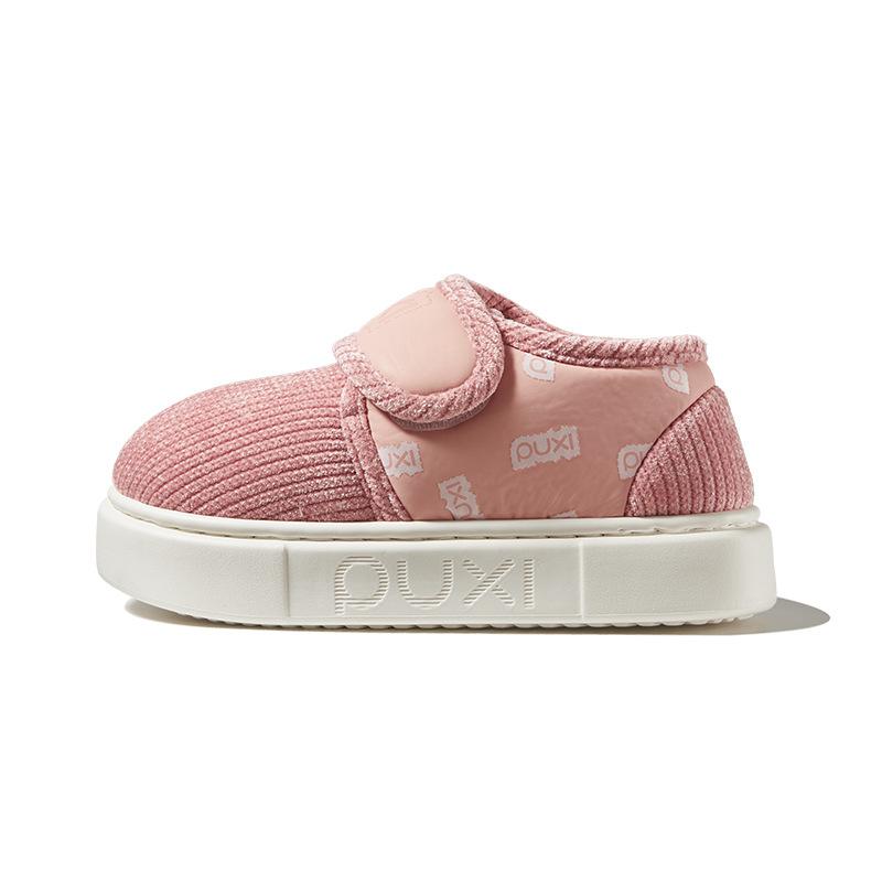 Simple and western thick-soled bag heel non-slip and warm couple cotton shoes waterproof imitation cotton shoes home indoor solid color thick-soled 