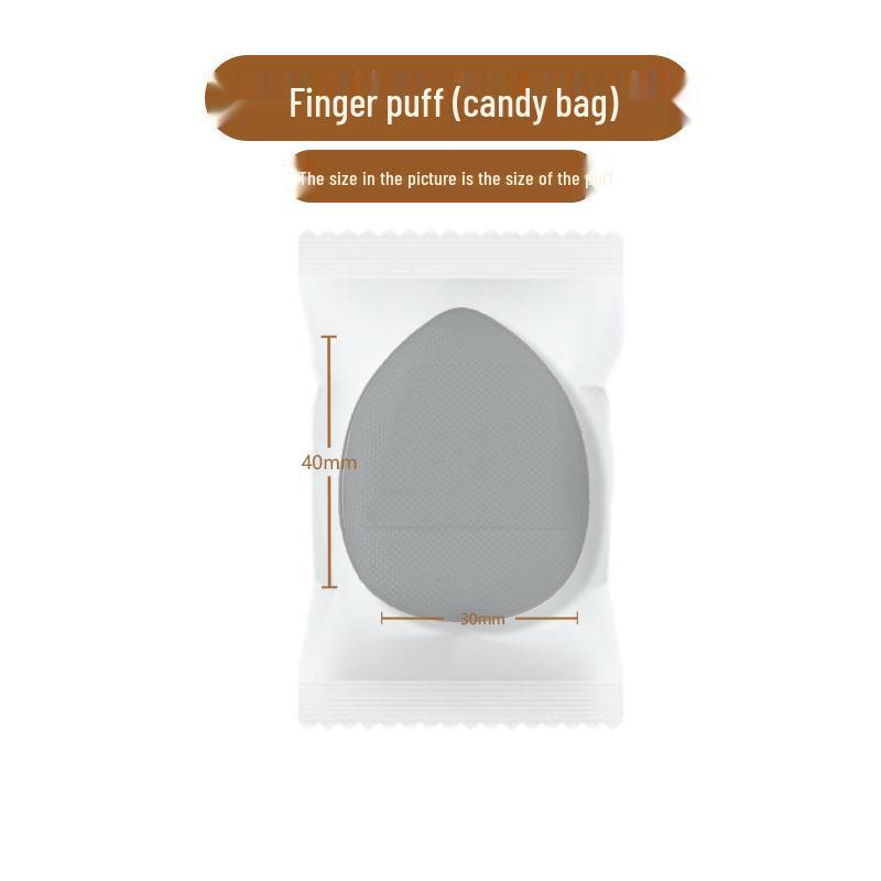 Mini Thumb Puff - Non-Absorbing Cushion Finger Sponge for Foundation and Concealer