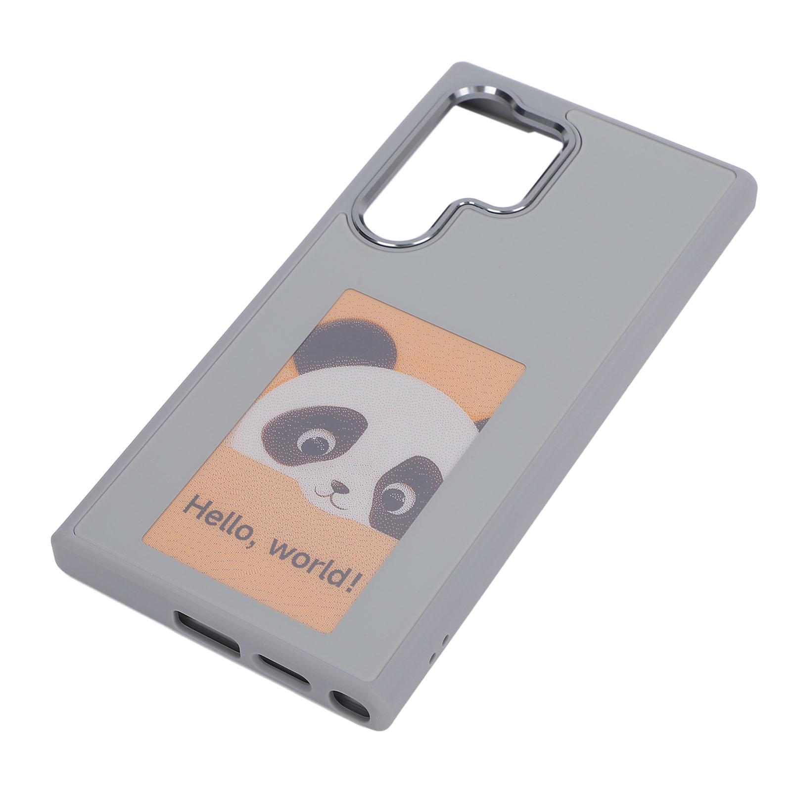 

Чехол для телефона Ink Screen для фото и NFC-передачи, защитный экран смартфона для S24 Ultra серый