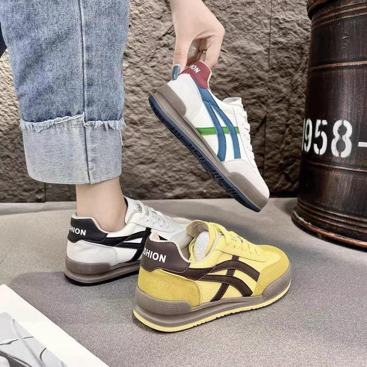 Niche Retro Moral Training Shoes Women's Shoes New Spring and Summer Single Shoes Versatile Student Casual Sports Board Shoes