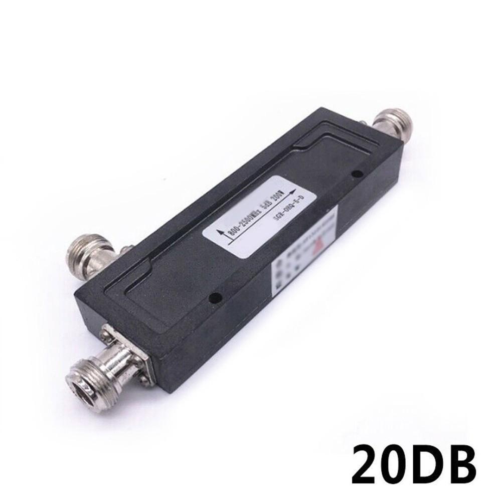 New N-Type Female RF Coaxial Directional Coupler 800-2500MHz 200W 5dB~40dB