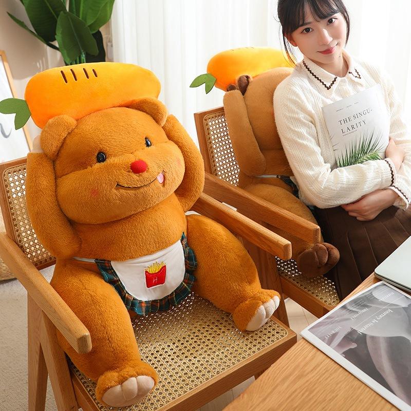 Kapibala Plush Doll Plush Pillow Bear Doll Bedside Pillow Bay Window Waist Waist Side Cushion Kapibala Seat Cushion