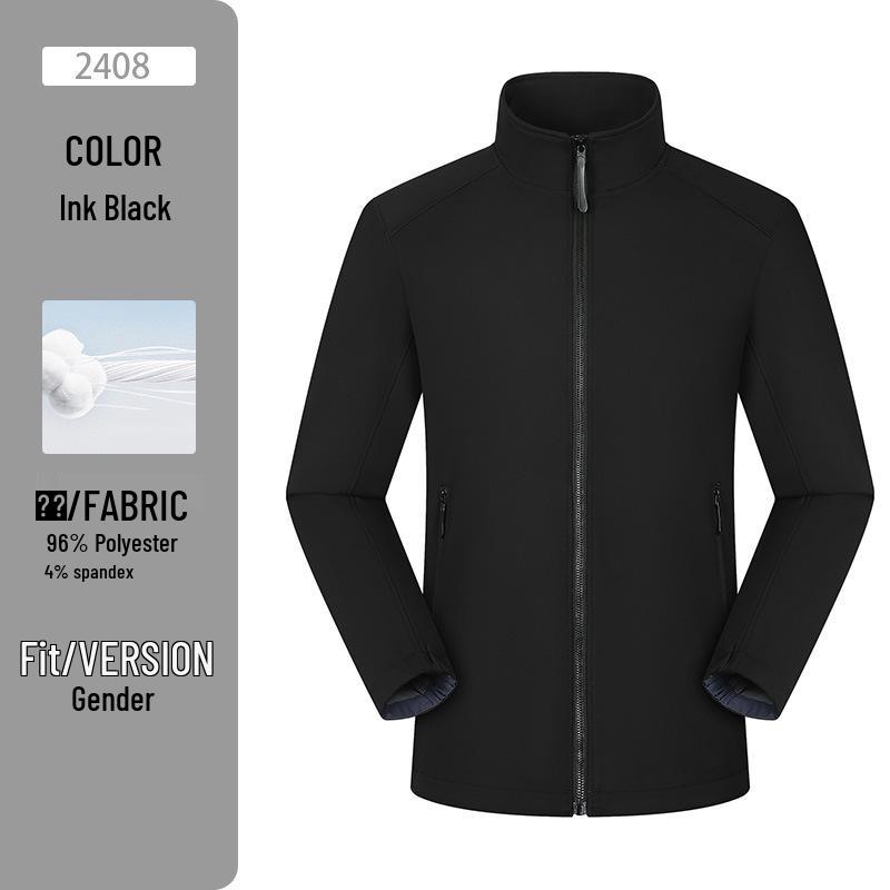 2025 Všestranná outdoorová softshellová bunda - Lehká, Vodotěsná, Větruodolná, Prodyšná; Ideální pro cyklistiku, turistiku a kempování.