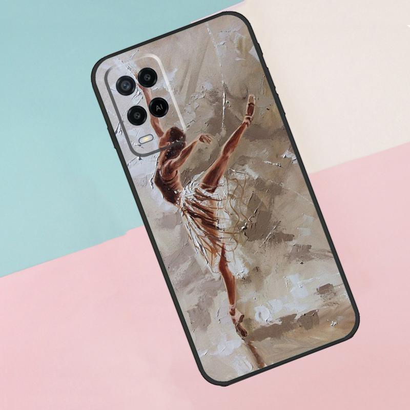 Ballett Ballerina Tänzerin Für Oppo A18 A38 A78 A98 A96 A58 A17 A77 A80 A40 A60 A16 A76 A74 A94 A54 A15 A57S Handyhülle