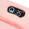 Iridescent Rechargeable Hand Warmer: Adjustable Temperature, Washable Pad, Smart Digital Display.