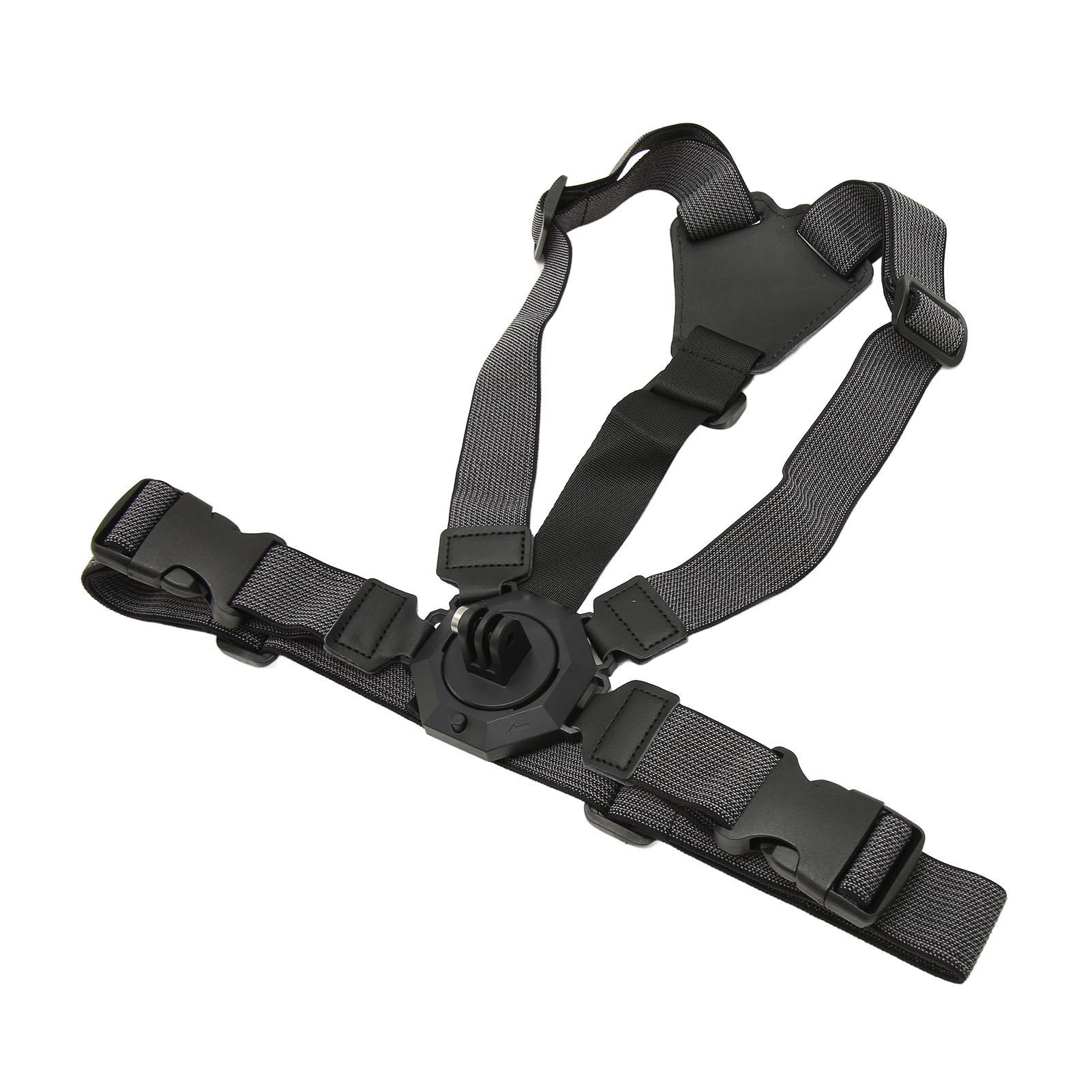 Sports Camera Chest Strap Universal ABS and Nylon Elastic Adjustable Action Camera Chest Strap for Sports Camera