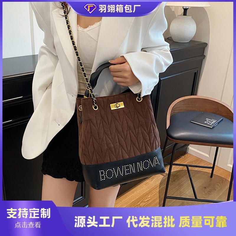 Rudens un ziemas retro augstas klases izjūta augstas klases soma sieviešu jauna modes un populāra daudzpusīga kurjersoma spainītis