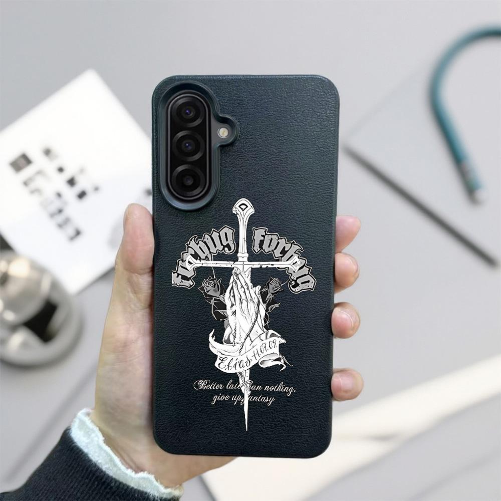 Dominante Schwarze Drachen Handyhülle Für Samsung S23 S24 S25 Ultra FE A17 A26 A36 A56 A05S A06 A07 A15 A16 A34 A35 A53 A54 A55