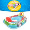 Yacht Pool   Inflatable Yacht Steering Wheel PVC Anti Leakage Leg Holes Toddler Swim   for Swimming