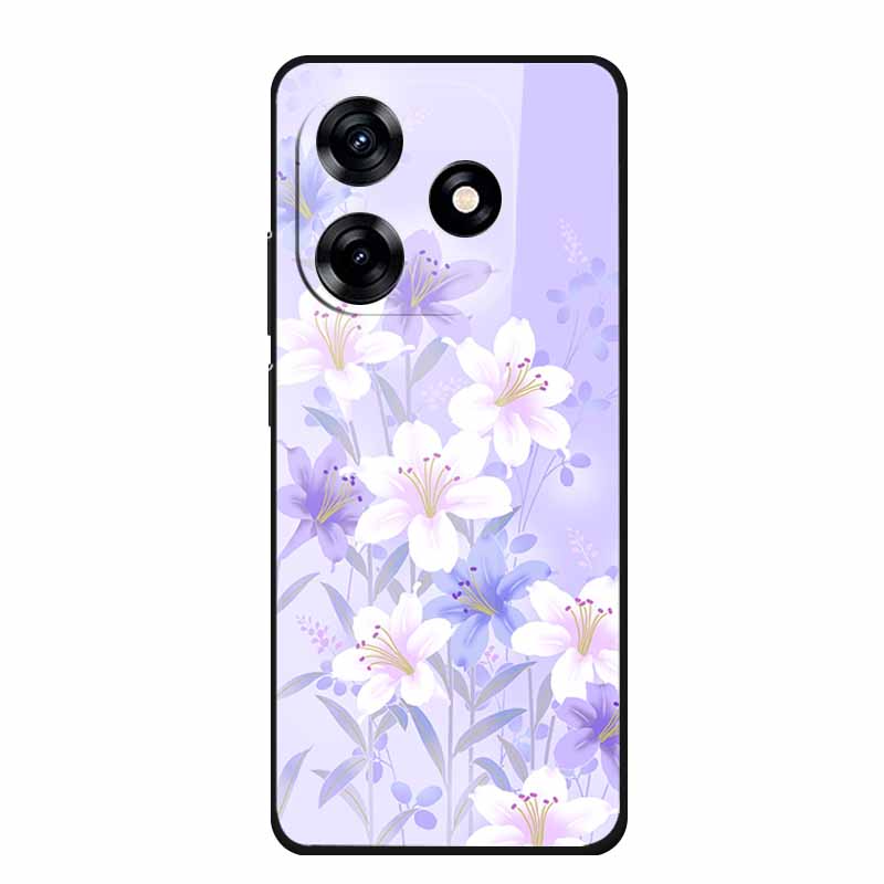 Glass Back Cover For Honor X5c / X5c Plus 4G Case Hard Tempered Glass Cases For Honor Play 10A 2025 Case Protective Funda Para