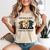 Dogs Make Me Happy Huunisexs Make My Head Hurt Dogs Animal Unisexs TShirt