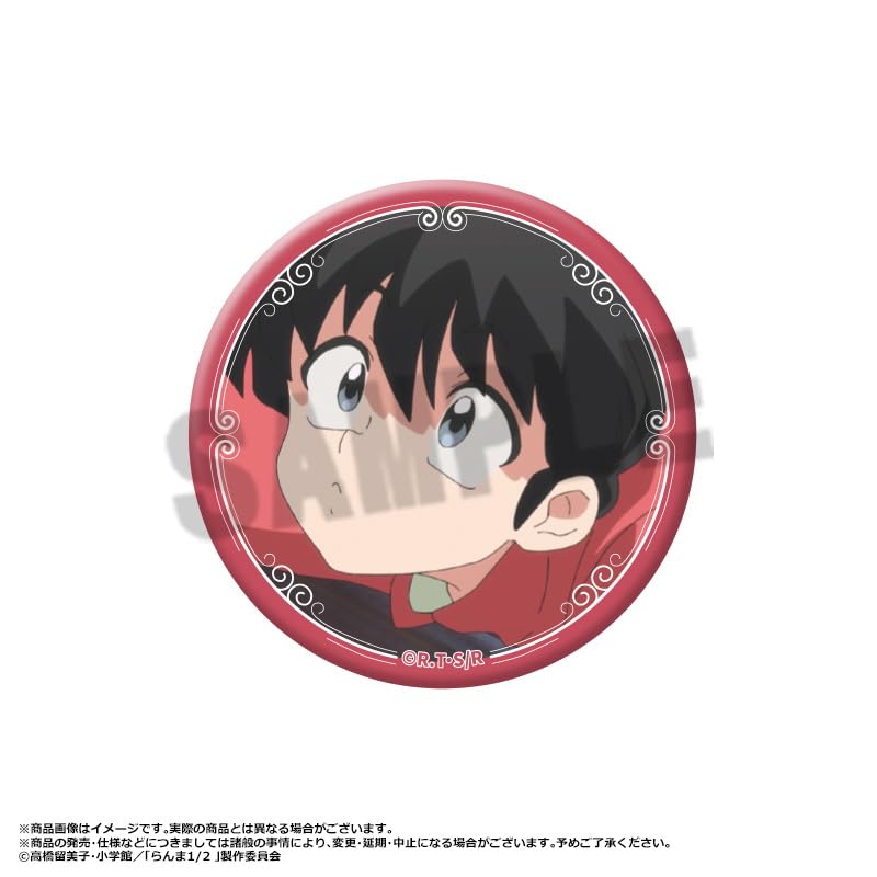 TV Anime "Ranma 1/2" Trading Can Badges Vol.1 10-Piece Box