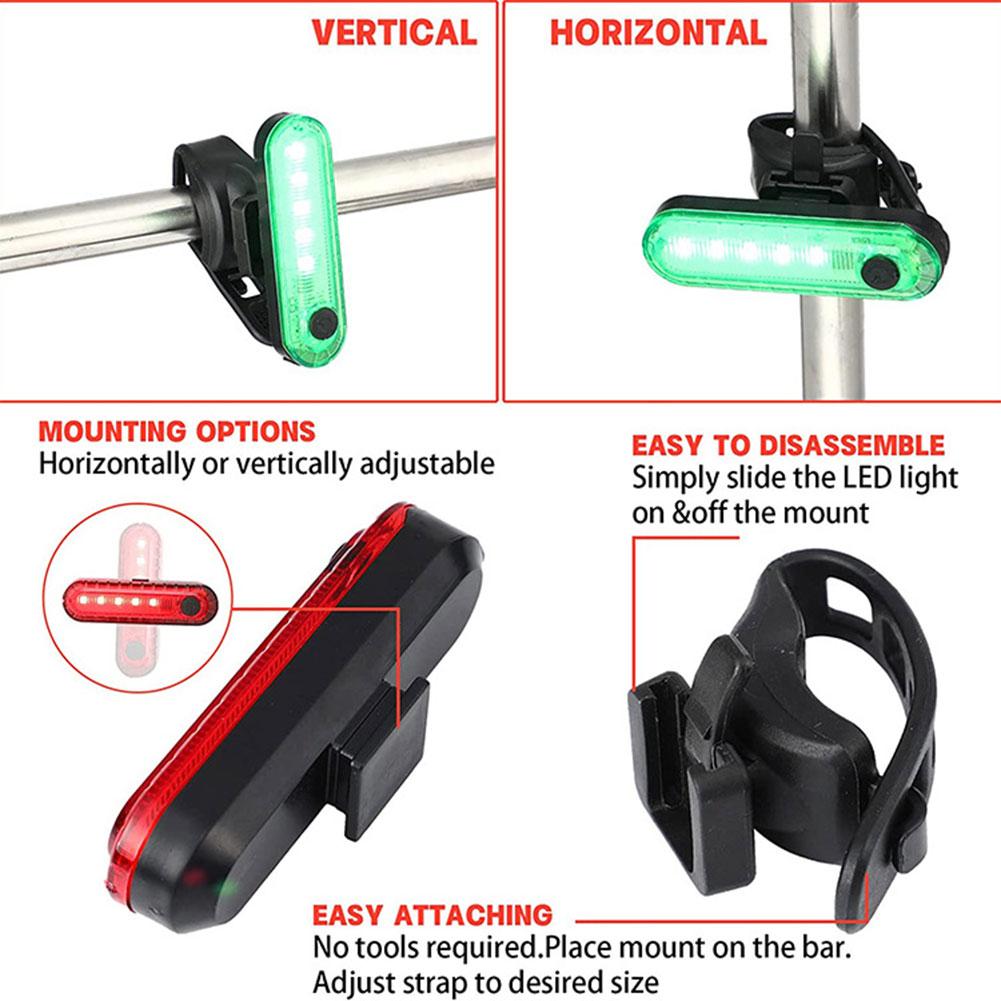 LED Boat Navigation Light 4 Modes Sailing Signal Lamp USB Charging Marine Yacht Warning Light for Canoeing Paddle Board
