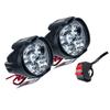 2Pcs Motorcycle Light Front Fog Driving Light with Switch Motorbike Accessory