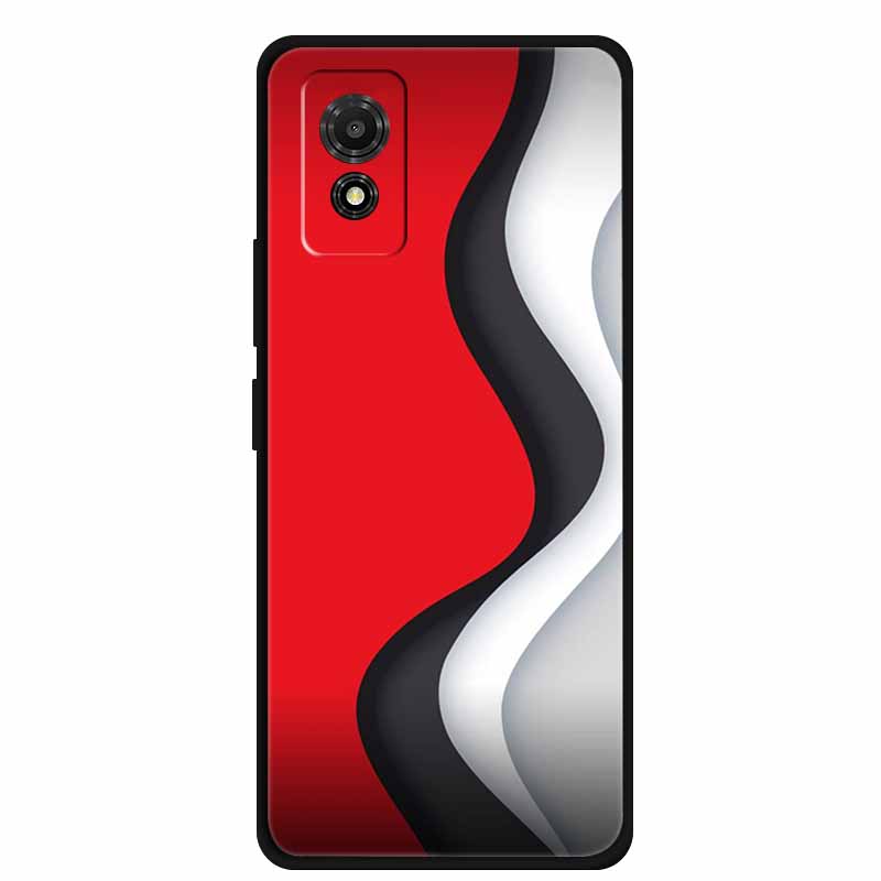 Für TCL 501 Hülle Luxus Mode Weiches TPU Schutz Silikon Handyhülle für TCL 501 T433D Rückseitenabdeckungen TCL501 etui Fundas 6.0"