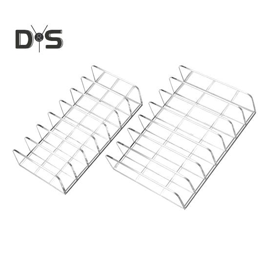 

2 шт. Органайзеры для палитр теней для век, стеллажи с 7 отсеками, прозрачные держатели для хранения косметики 1 Set