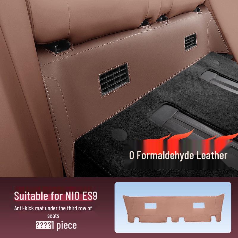 Nio ES9 Third Row Anti-Kick Leather Seat Protector