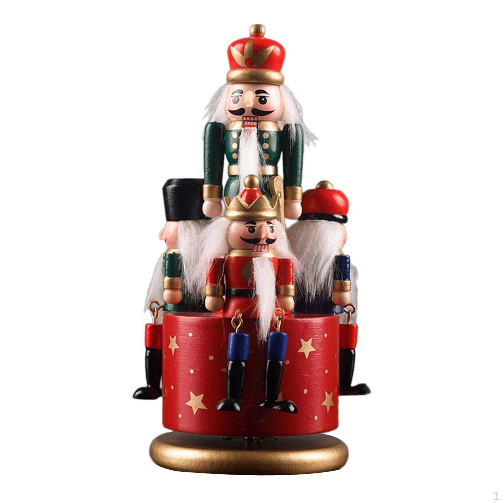 

Классическая деревянная музыкальная шкатулка «Щелкунчик» зелёный