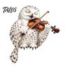 Woodland Animal Door Corner Decor Wooden Owl Topper, Sitter Decor, Whimsical Three Dimensional Bird Sculpture Ornament for Frame, Bookshelf,