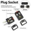 1PCS K T J E RS Compatible Thermocouple Connector Male Connector Female Connector Thermocouple Plug Panel Mount