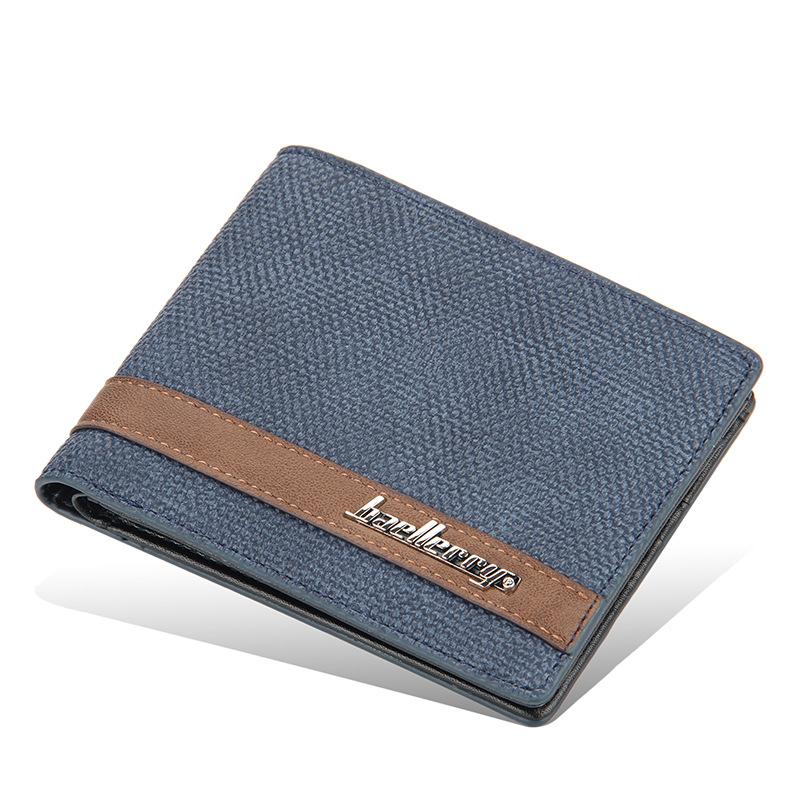 

Гаманець Baellerry Men Fold Wallet Business Design Holder Wallets Wallet 12cm*9.5cm*2cm