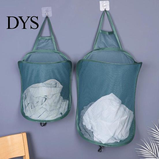 Large Capacity Laundry Bag Multi Holes Hollow Out Breathable Washable Dirty Clothes Pouch Garment Storage with Handle Children Toys Organizer