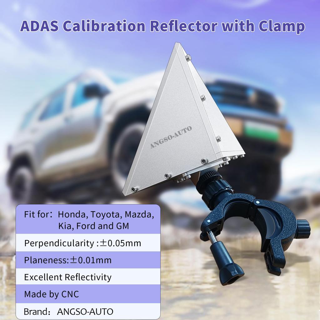 ANGSO-AUTO ADAS Calibration Tool, ADAS Calibration Target, ADAS Calibration Reflector, Radar Sight Corner Reflector