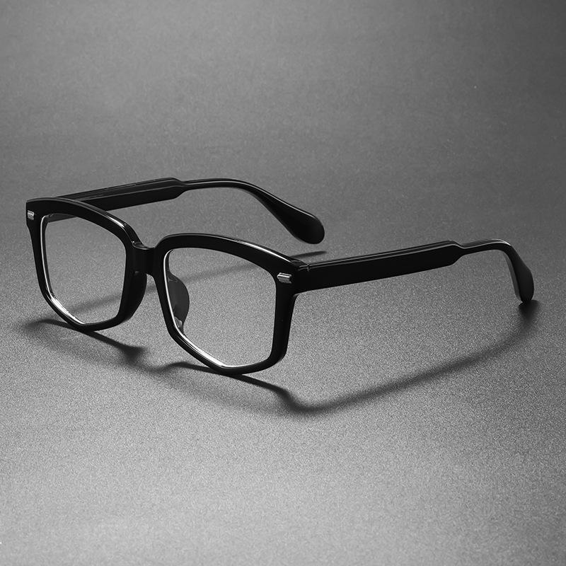 

New Fashionable And Unique Polygonal Frame Design Flat Mirror Elegant And Atmospheric Anti Blue Light Flat Mirror