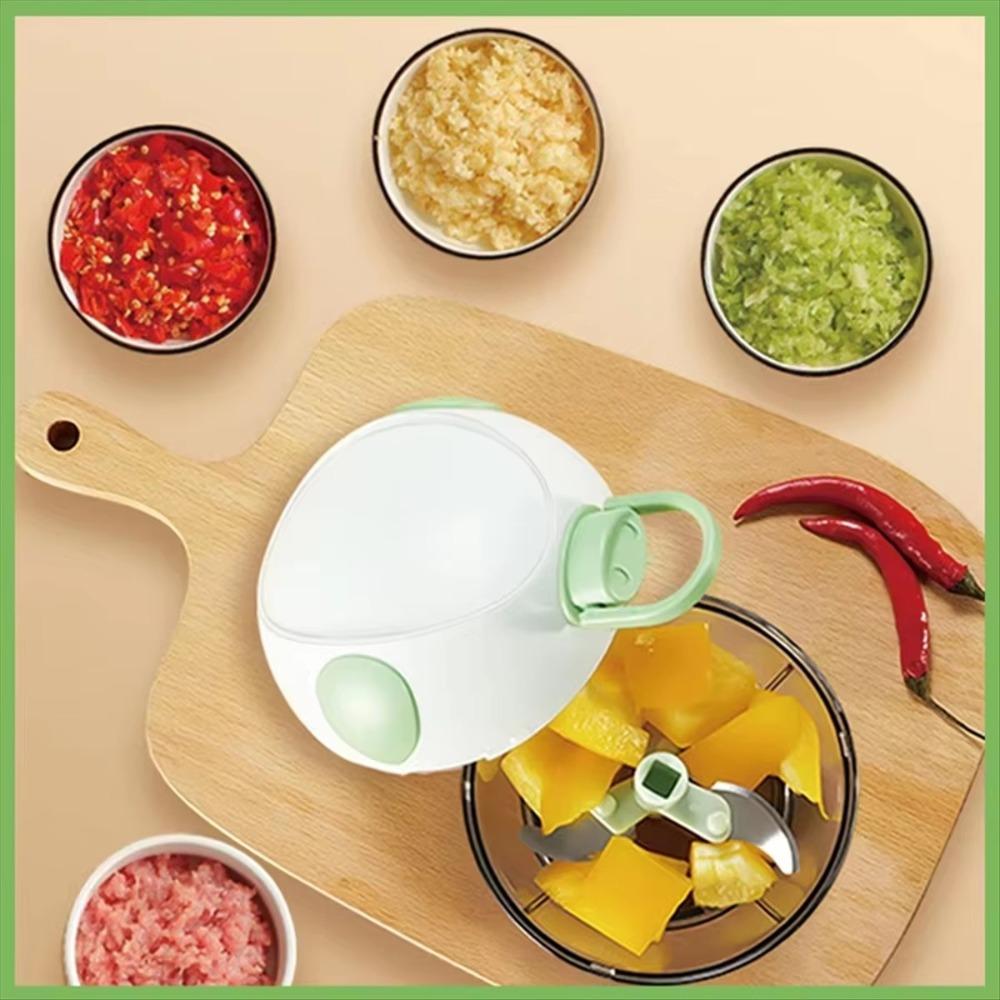 Portable Garlic Chopper 170ML Vegetable Chopper  Kitchen Cooking Tool Accessories