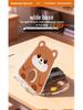 Cartoon Animal Acrylic Rotating Phone & Tablet Stand: Multi-functional, Portable & Desktop-Friendly