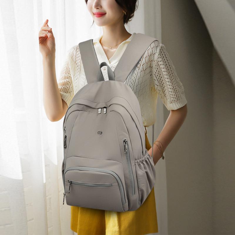 Women's Backpack Travel Backpack Large Capacity Lightweight Nylon Bag Student Schoolbag