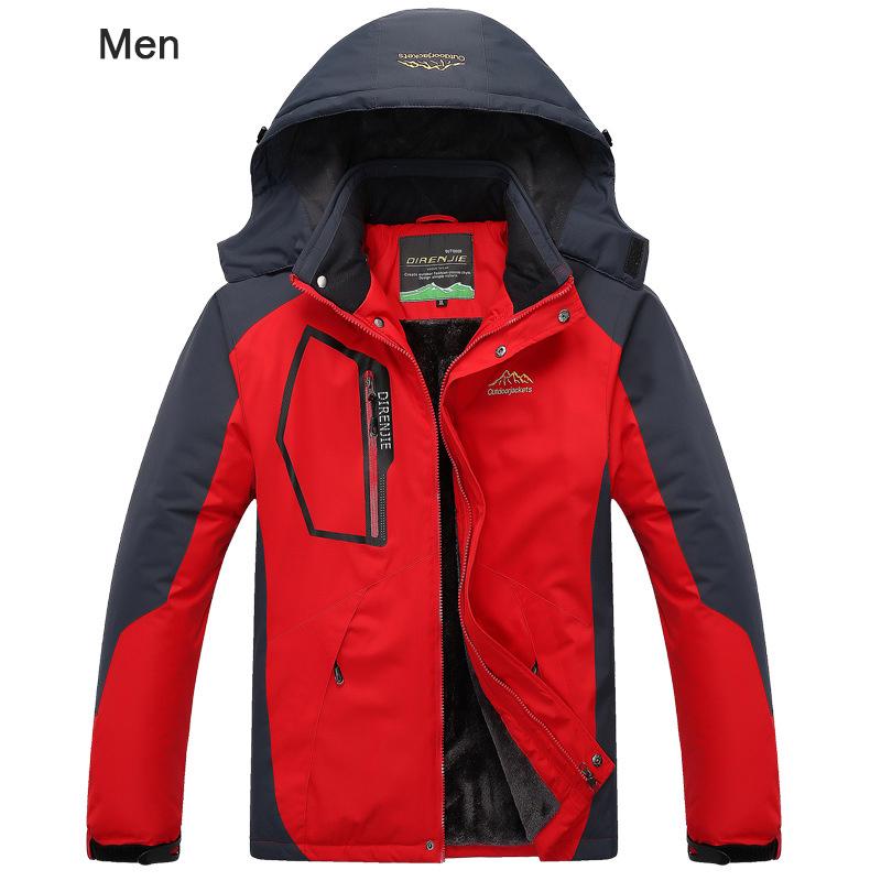 warm waterproof windproof jacket womens
