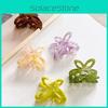 Chic And Trendy Mini Butterfly Hair Claw Clip In Acetate For Fashionable Women