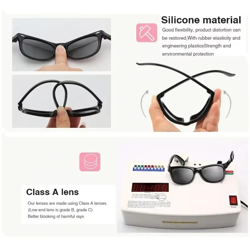Baby Polarized Sunglasses with Strap UV400 Protection Infant Toddlers Sun Glasses for Age 0-24 Months